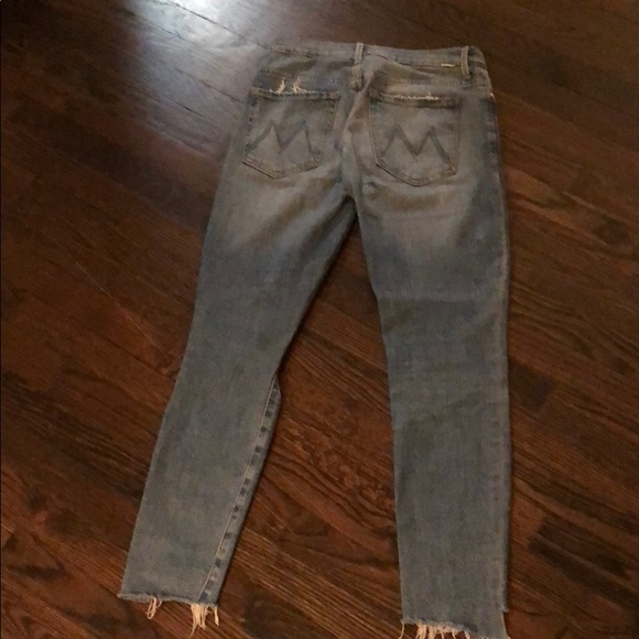 Mother High Rise Distressed Stunner Jeans 27 - Picture 8 of 8
